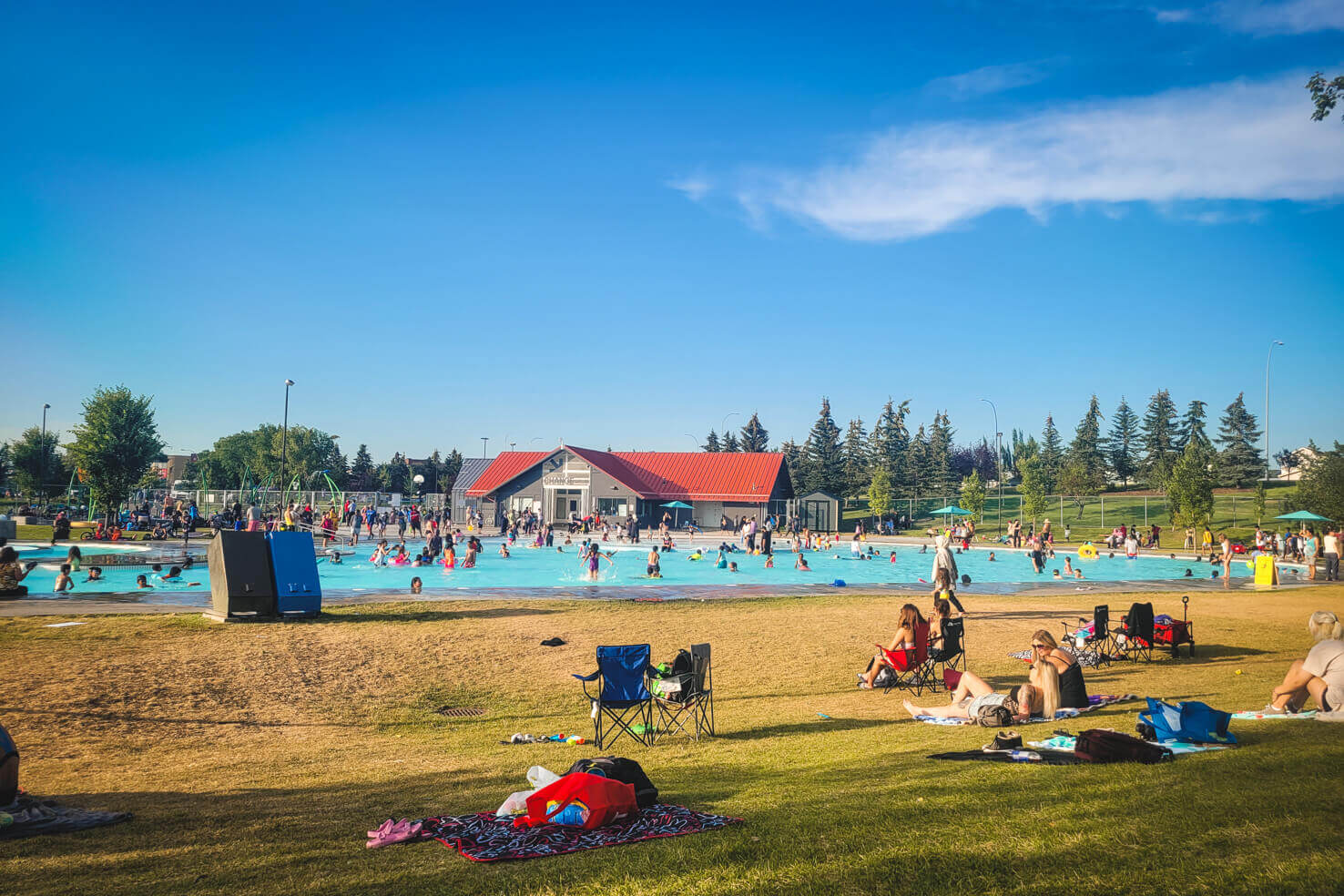 Prairie Winds Spray Park, piscina para niños 