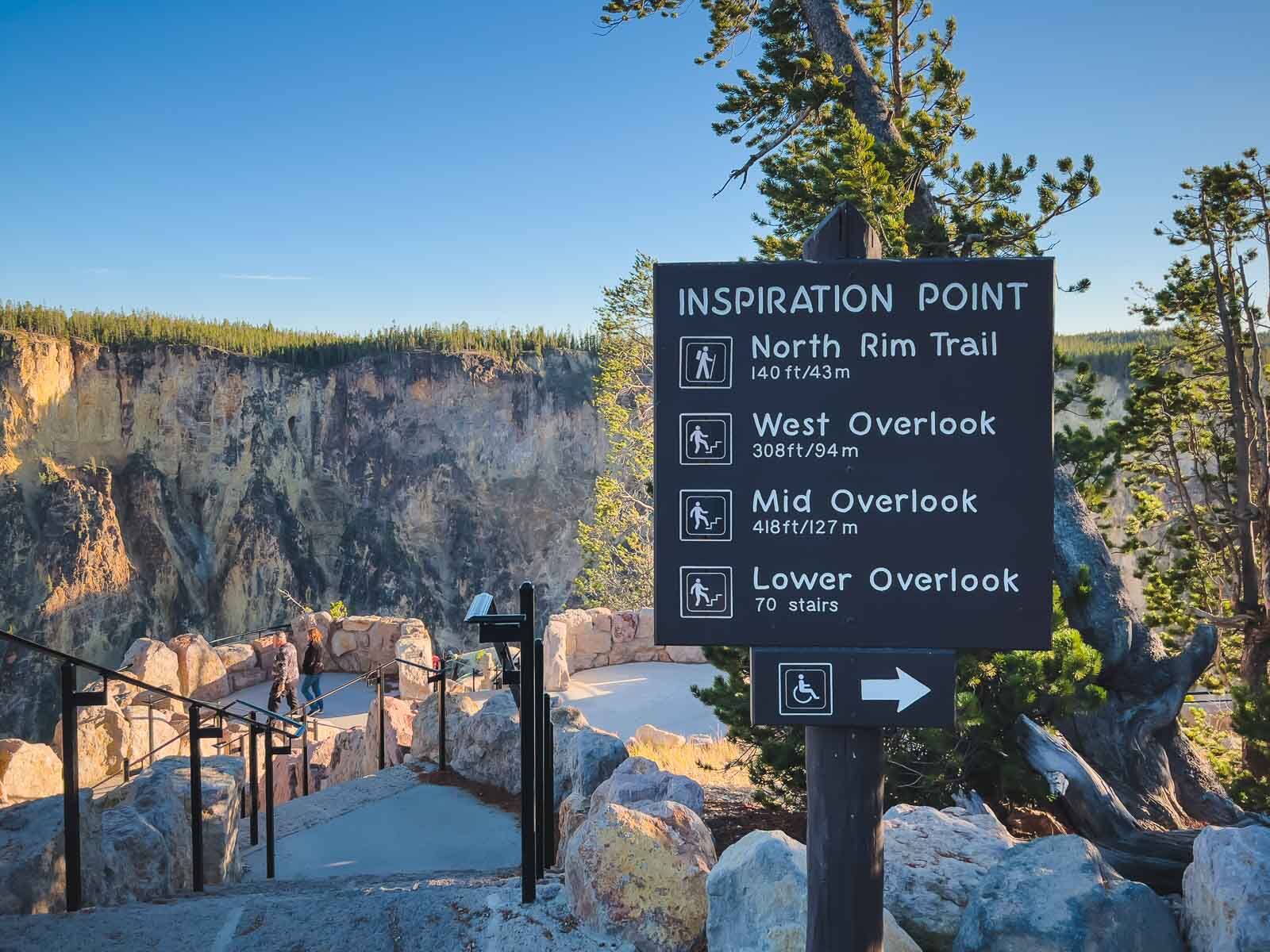 Cosas que hacer en el norte del Parque Nacional de Yellowstone Caminata por el sendero del borde