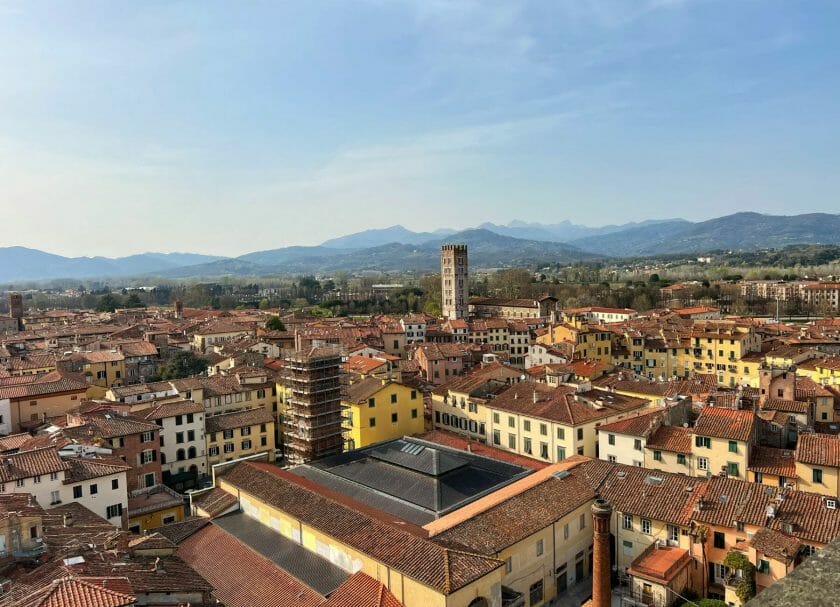 Una vista de Lucca, Cosas que hacer en la Toscana