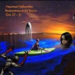 Kayak de bioluminiscencia embrujada Tour de Halloween en la
