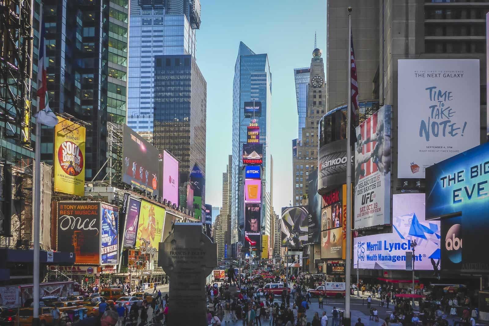 Times Square de la ciudad de Nueva York