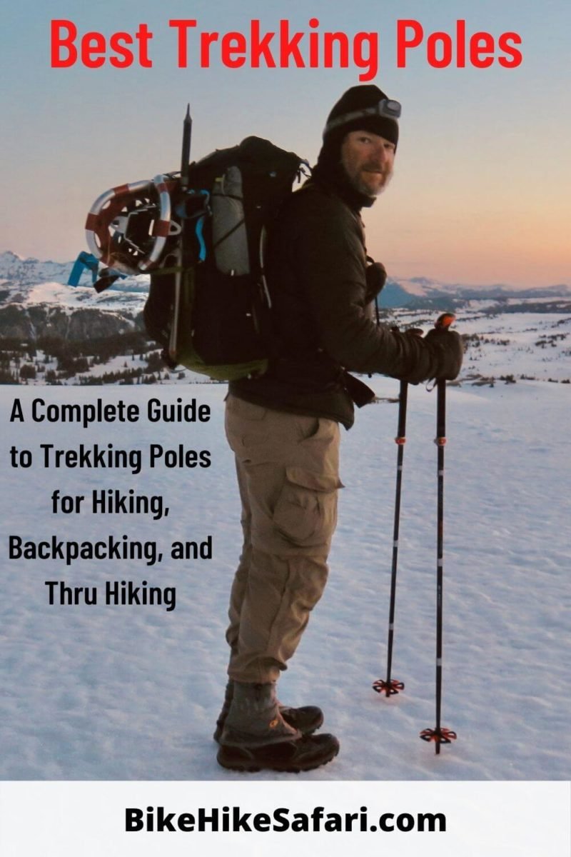 Guía de los mejores bastones de trekking para mochileros