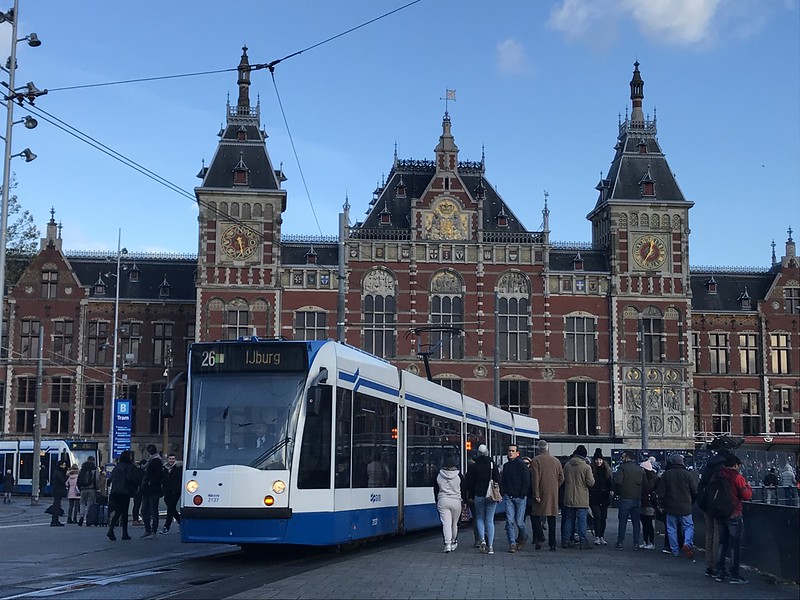 estación central de amsterdam - itinerario de amsterdam fin de semana